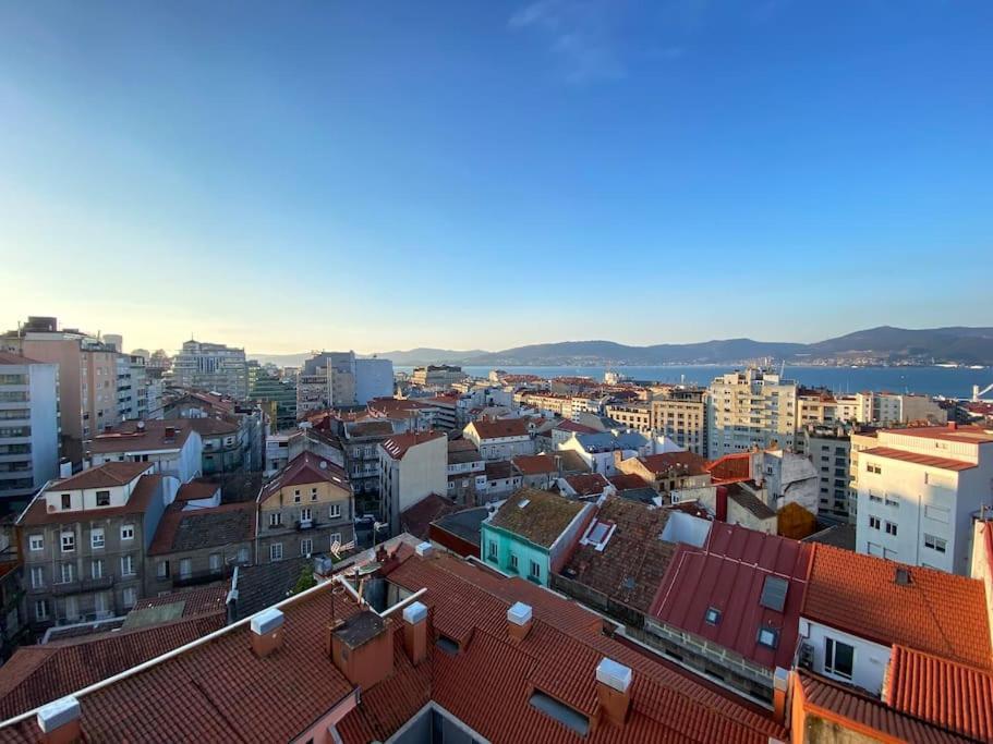 Апартаменты Estudio Con Vistas Al Mar Виго Экстерьер фото