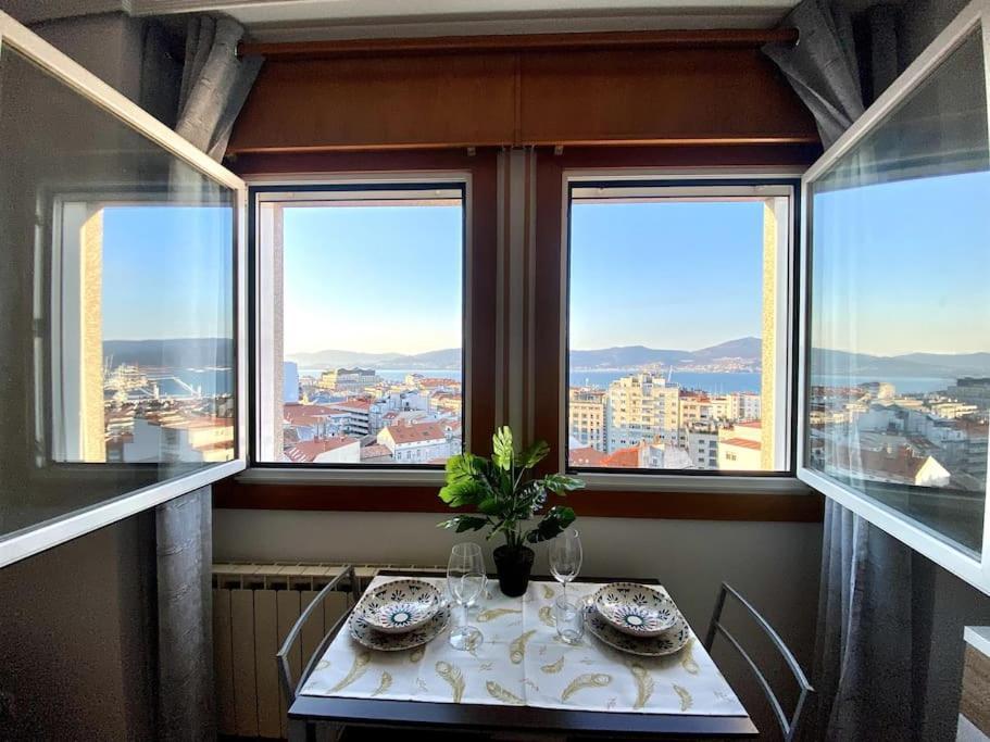 Апартаменты Estudio Con Vistas Al Mar Виго Экстерьер фото